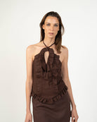 Short pollera - Detalle de tela