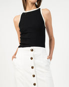 Tank top halter - Vista lateral