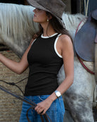 Tank top halter - Look completo outfit