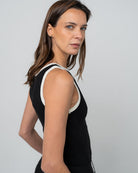 Tank top color Negro - Vista trasera