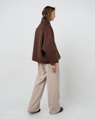 Abrigo alpaca y lana - Detalle producto Ochi and Co